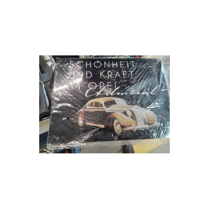 PLAQUE DECO VOITURE