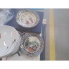 ASSIETTE ANCIENNE DECORATIVE BARBOTINE WASMUEL