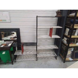 ETAGERE METAL VINTAGE BLANC...