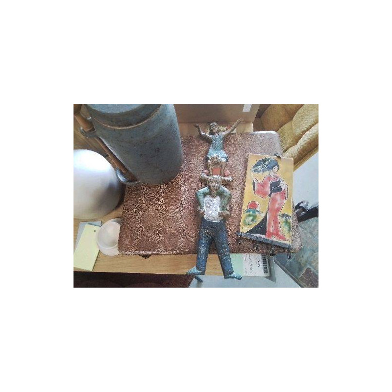 DECORATION MURALE METAL 3 ENFANTS
