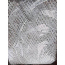 COUVRE LIT COTON BLANC 9O