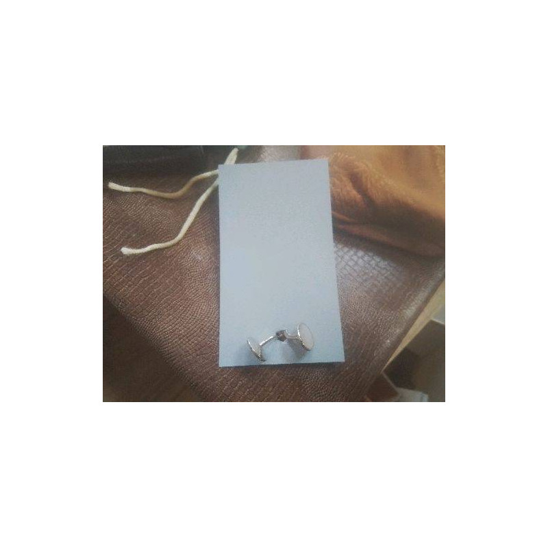 PAIRE DE BOUTONS DE MANCHETTE SGDC NACRE