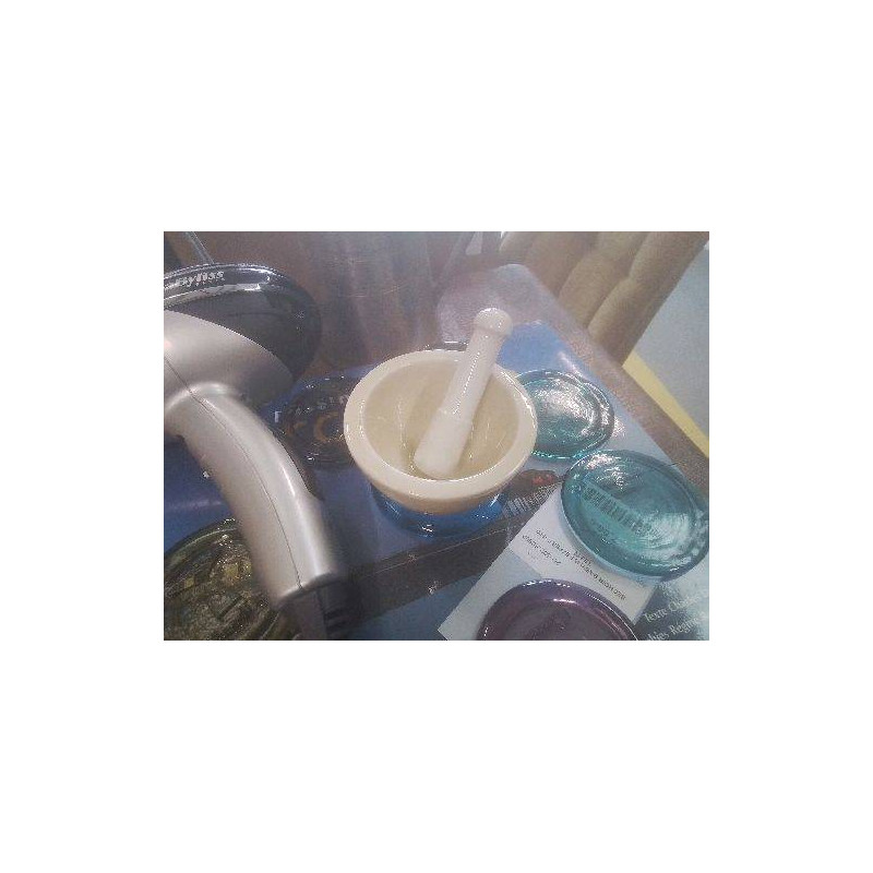 MORTIER ET PILON PM EN PORCELAINE