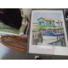 LITHOGRAPHIE HENRI DEUIL CHENAL OSTREICOLE