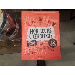 LIVRE MON COURS D’ŒNOLOGIE 
