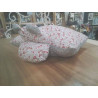 COUSSIN ARTISANAL RIGOLO HIPPOPOTAME