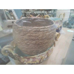 CACHE POT FIBRES NATURELLES
