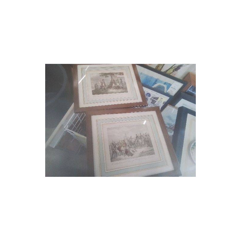 GRAVURE COLORÉE NAPOLÉON 