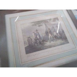 GRAVURE COLORÉE NAPOLÉON 