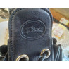 SAC BESACE LONGCHAMP CUIR NOIR
