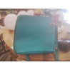 SAC CUIR TURQUOISE BANDOULIERE PM MADE IN ITALY