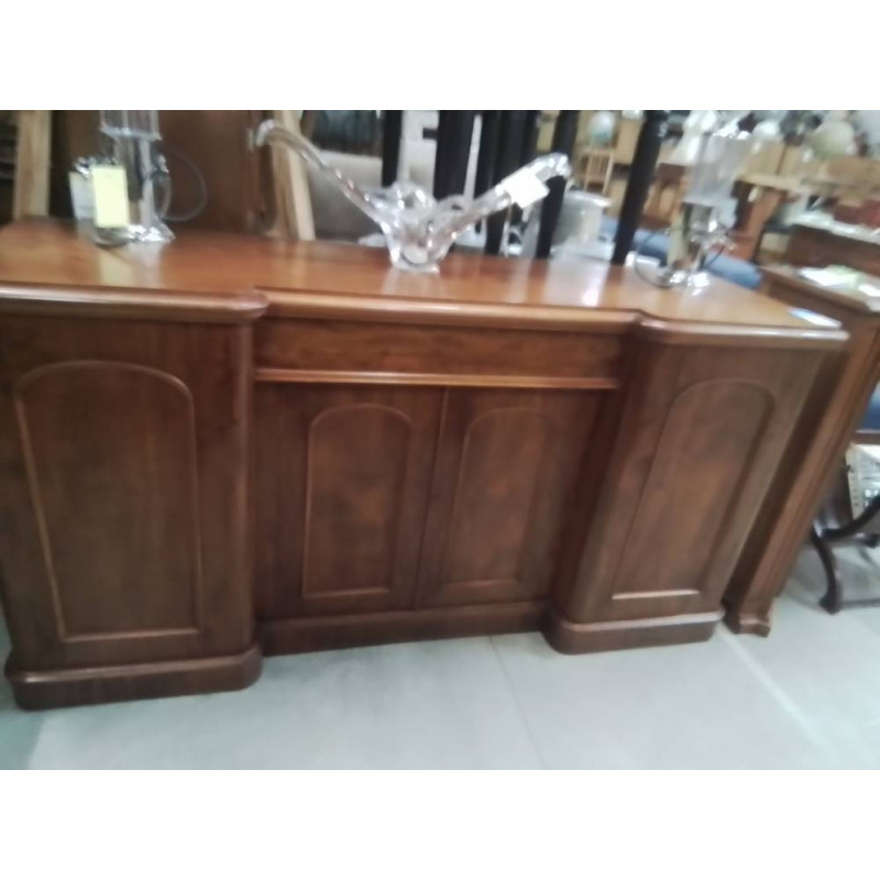 ENFILADE 4 PORTES ACAJOU ANGLAIS CLE D10