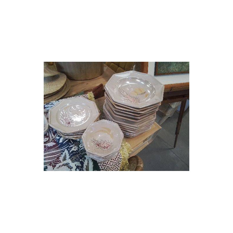 SERVICE VALLAURIS IRISELA ROUE 29 PIECES BEIGE