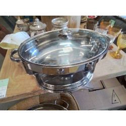 PLAT OVALE INOX PAS INDUC...