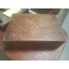 BOITE ANC BOIS DECOR FEUILLES