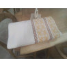 NAPPE BLC JAUNE MARRON 