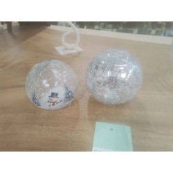 DUO BOULES ARGENTÉES TEST OK