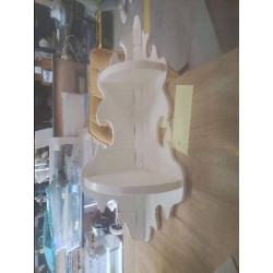 ETAGERE ANGLE BOIS PEINT...