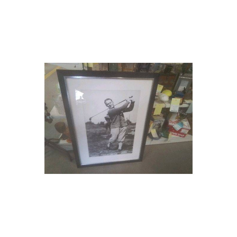 REPRO PHOTO GOLFEUR ENCADREE GM