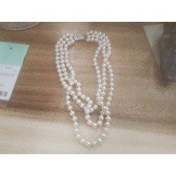 COLLIER PERLES FANTAISIE