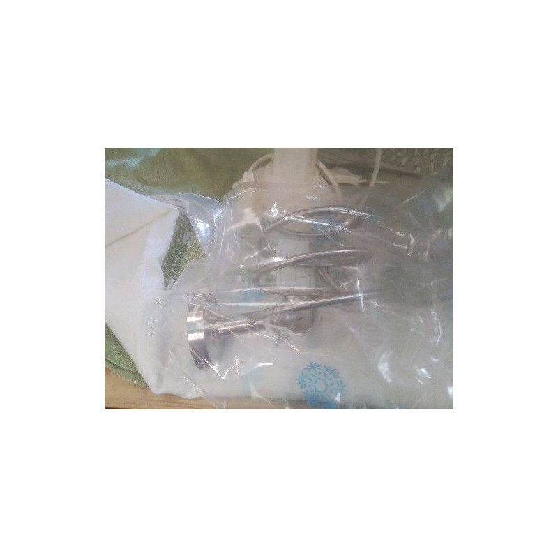 SUPPORT A SECHE CHEVEUX METAL SPIRALE 