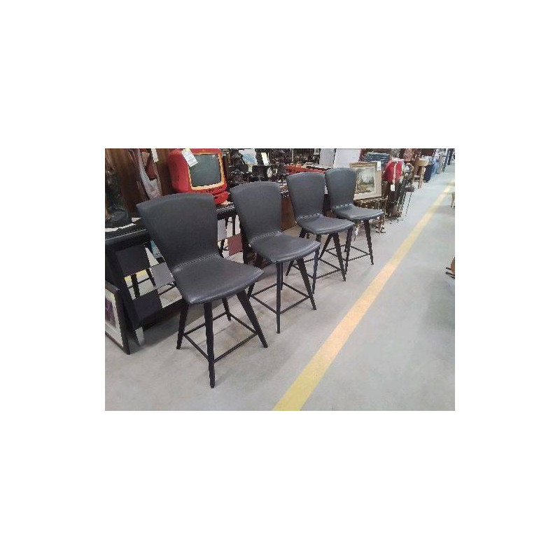 TABOURET MOODS MOBITEC GRIS PIED VALEUR 295E