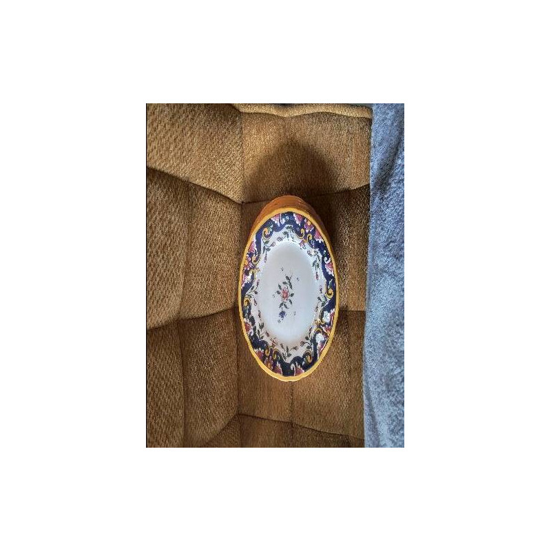 LOT 6 ASS QUIMPER JAUNE BLEU FLEURS