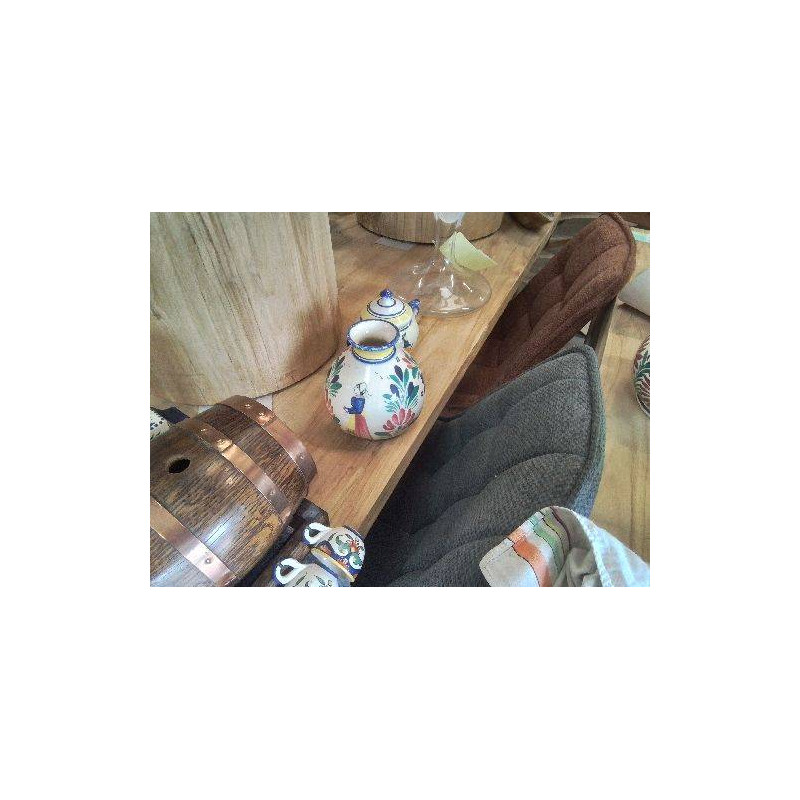 VASE BOULE QUIMPER PERSONNAGE 