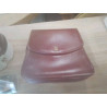 SAC À MAIN CUIR VINTAGE BORDEAUX 