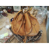 SAC BOULE ZARA CARAMEL NOIR