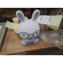 VEILLEUSE LAPIN LUNETTES + ACC