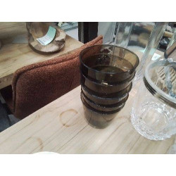 LOT 5 VERRES FUMÉS 