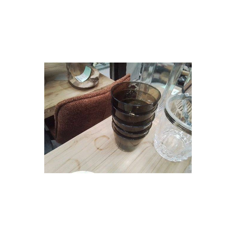 LOT 5 VERRES FUMÉS 