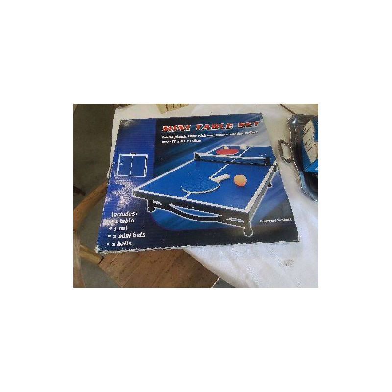 MINI TABLE DE PING PONG
