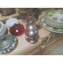 LAMPE ARGENTÉE 