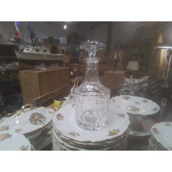 CARAFE CRISTAL FACETTES...