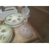 CARAFE  CRISTAL BOULE POINTES