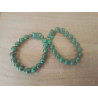 PAIRE DE BRACELETS MALACHITE