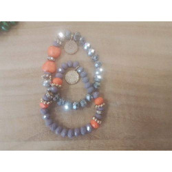 PAIRE DE BRACELETS BIBI
