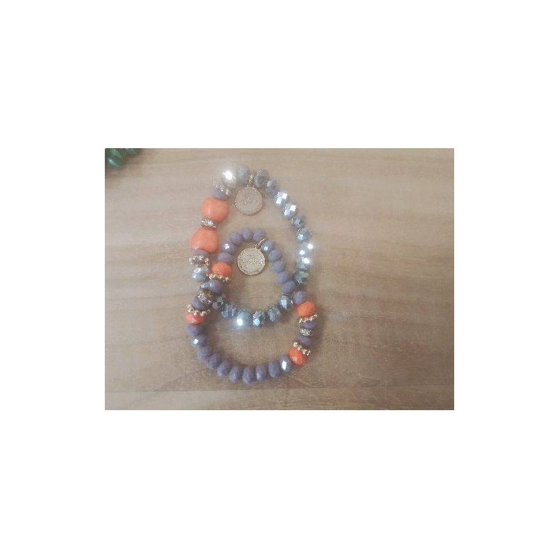 PAIRE DE BRACELETS BIBI
