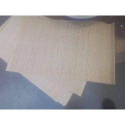 LOT 8 SETS TABLE BAMBOU