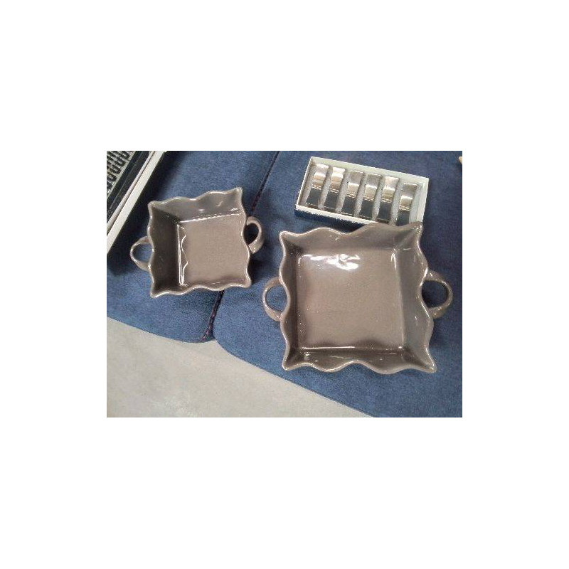 DUO PLATS CUISSON  GRIS FORME