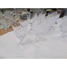 LOT 9 VERRES A VIN CRISTAL PORTIEUX