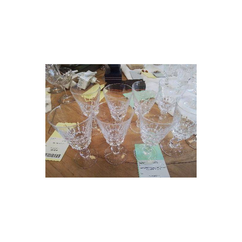 LOT 9.VERRES PM CRISTAL