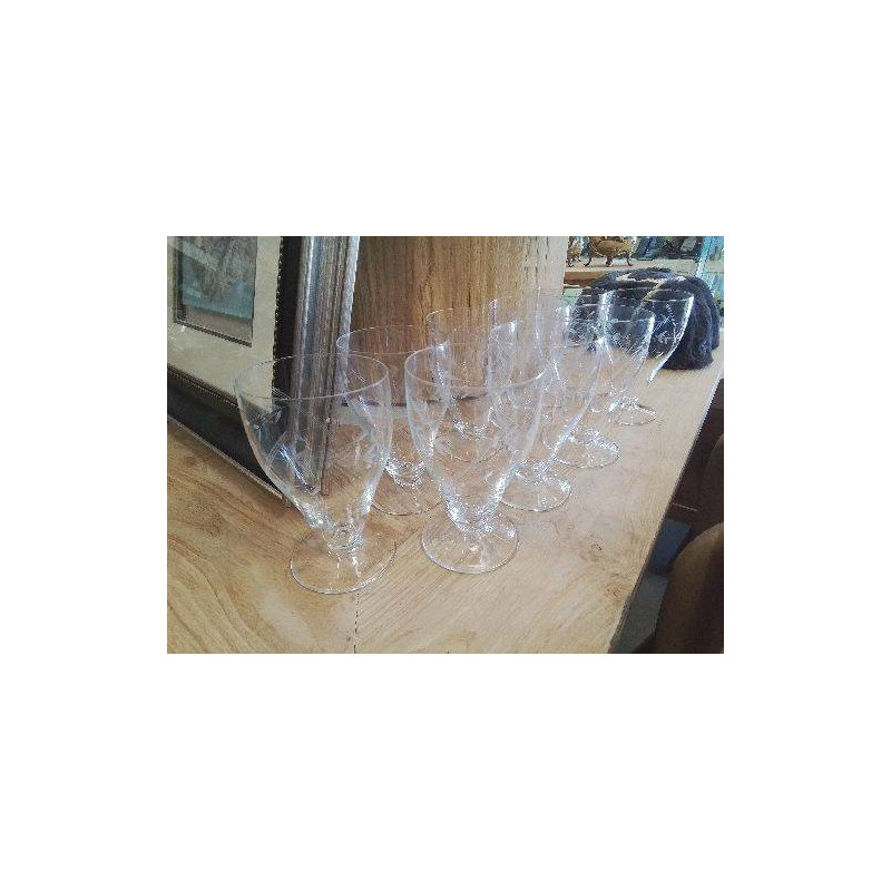 LOT 9 VERRES PM DECOR GRAVE