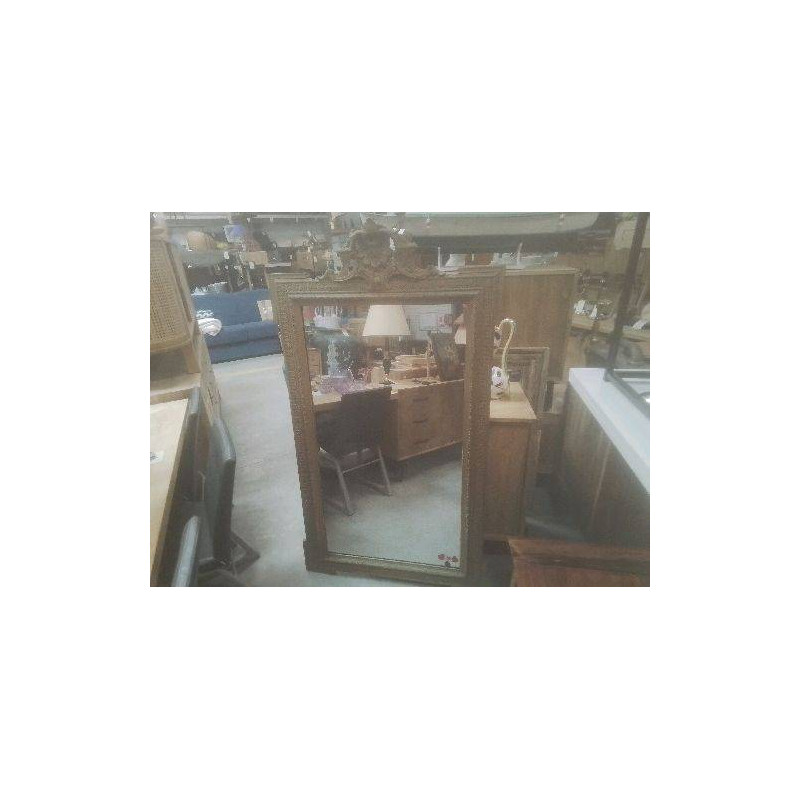 MIROIR DORÉ COQUILLE 90 X 160