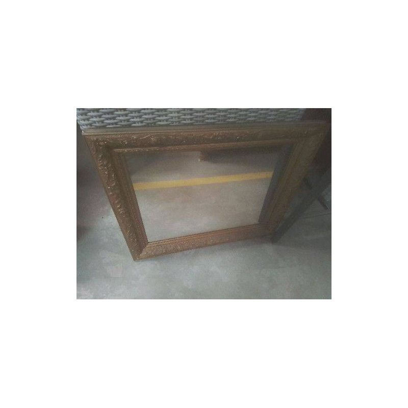 MIROIR DORÉ 58 X 73