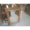 MIROIR DORÉ COQUILLE 70’X 106