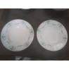 LOT 4 ASSIETTES CREUSES ANC LUNEVILLE GUIRLANDE