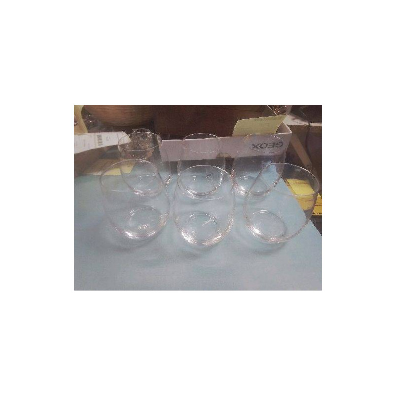 LOT 6 VERRES LUIGI BORMIOLI